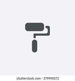 paint roller Icon Vector