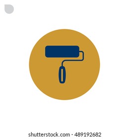 paint roller icon Vector.