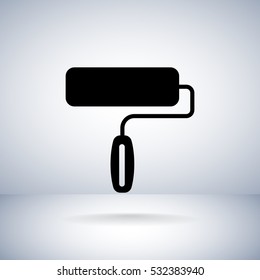 paint roller icon Vector.