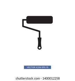 Paint roller icon vector illustration