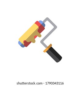 paint roller icon vector illustration design