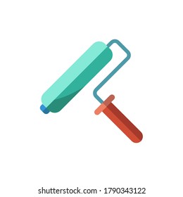 paint roller icon vector illustration design