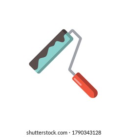 diseño de ilustraciones vectoriales de iconos de rodillos de pintura