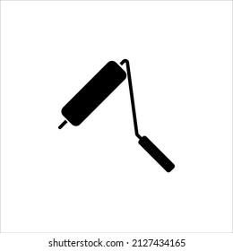 paint roller icon vector illustration