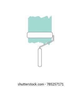 paint roller icon- vector illustration