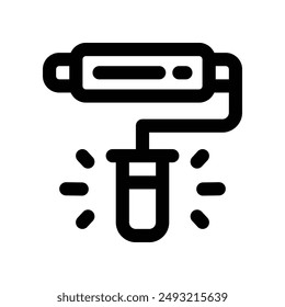 paint roller icon. vector line icon for your website, mobile, presentation, and logo design.