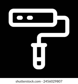 Farbrollensymbol Vektorgrafik Kontur