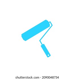 Paint roller icon. Vector icon that is a single object