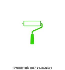 Paint roller icon. Vector web design