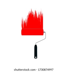 Paint roller icon. web design. Vector illustration