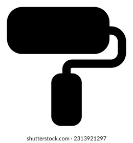 paint roller Illustration vector icon illustration asset