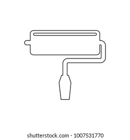Paint roller online icon
