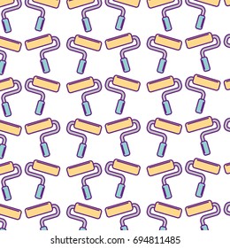 paint roller pattern background