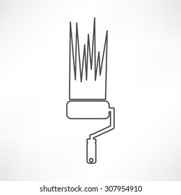 paint roller symbol