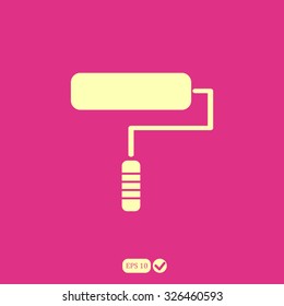 paint roller symbol
