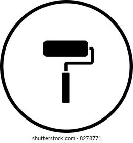 paint roller symbol