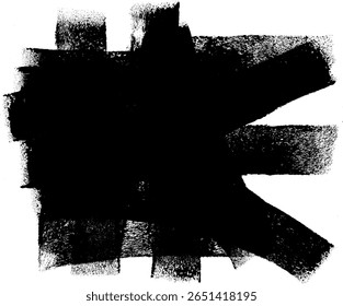 Paint Roller Texture Background Grunge Brush Stroke Drawing Vector