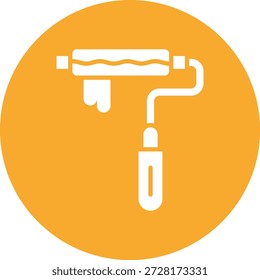 Pintar rolo Vetor Ícone Design Ilustração