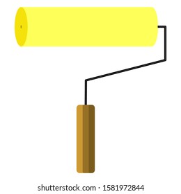 paint, rollers, painting wall, paint roller isolated
