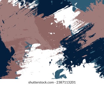 Paint with a rough brush. Vector backgrounds with a strong and vigorous look.