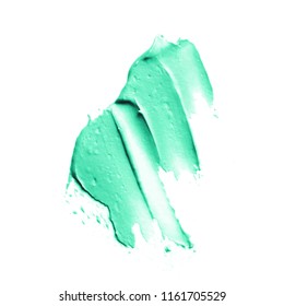 Paint smudge isolated on white background vector