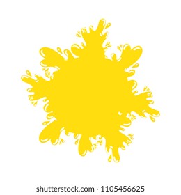 paint splash color icon
