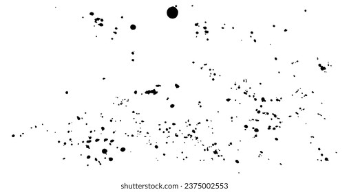 Paint splash effect, vector texture elements