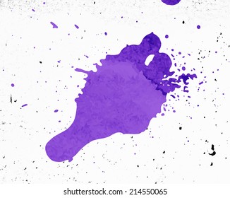 Pintar Splash con textura de hormigón gruesa