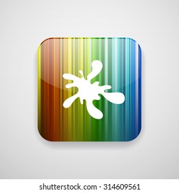 paint splash  icon