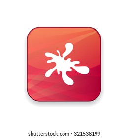 paint splash  icon