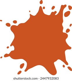 Paint Splash Icon Vector Illustration