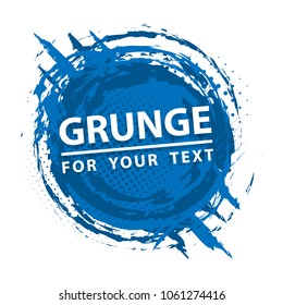 Paint splash. Vector abstract background with ink brush strokes. Grunge background. Vector colorful paint splashes. Grunge frame with space for text.