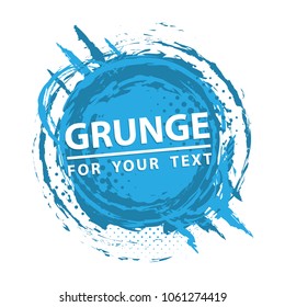 Paint splash. Vector abstract background with ink brush strokes. Grunge background. Vector colorful paint splashes. Grunge frame with space for text.