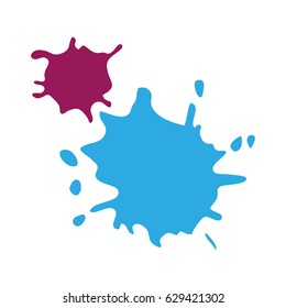 paint splash vector design