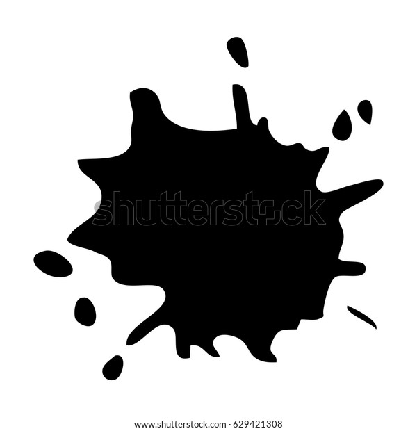 paint splash vector