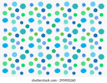 Paint splashes background.Paint splat pattern.Vector illustration.