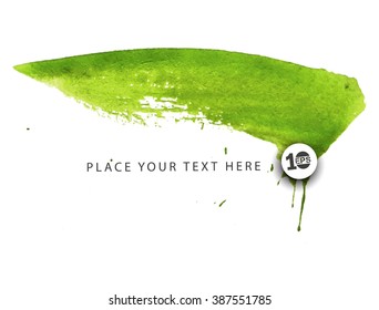 Paint splashes of design Isolated on white background