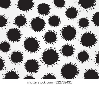 Paint splat background.Paint splashes design.Abstract vector illustration.