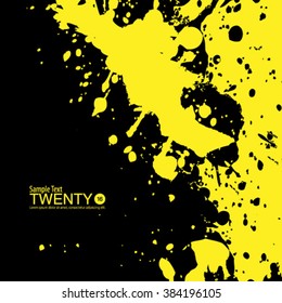 Paint Splat Design Background