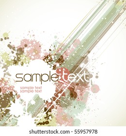 Paint splat grungy background