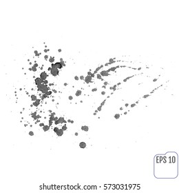 Paint splat. Paint splashes for design use.Abstract vector illustration.