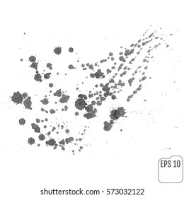 Paint splat. Paint splashes for design use.Abstract vector illustration.