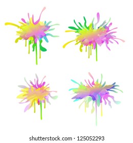 paint splats
