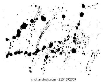 Paint splatter background. Vector illustration