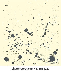 Paint splatter background. Vector illustration