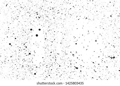 Black Paint Splatter Texture