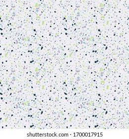 Paint splatter spotty ink repeat vector pattern.