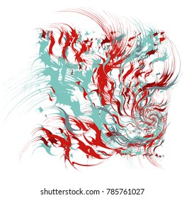 Paint Splatters, Paint Splashes Shapes, Fashion Abstract Art, Splash Background with Drops, Grunge Blots Design Elements
