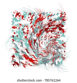 Paint Splatters, Paint Splashes Shapes, Fashion Abstract Art, Splash Background with Drops, Grunge Blots Design Elements