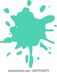 Paint Splutter Icon Vector Illustration